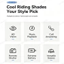 Thumbnail Smart Cycling Glasses — Smart Glasses