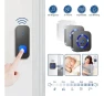 Wireless Doorbell with 3 Receivers and 1 Button, SURFOU