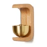 Magnetic Shopkeepers Bell Wood Doorbell Wind Chime, EDINGM