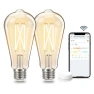 Smart Edison Bulbs, Tunable WiFi with Remote Control, Dimmable Vintage Light Bulbs — Smart Light Bulb, Linkind