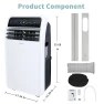 Smart Wi-Fi Portable Air Conditioner, Shinco