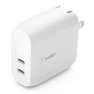Dual Port USB-C Wall Charger — Power Bank, Belkin