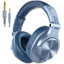 Sky Blue, Aluminum and Leather, Over-Ear