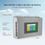 Two batteries with charging hub