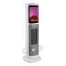 Ceramic Tower Space Heater with 3D Flame, HINEIBER
