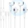 USB C Headphones Wired, Toperson