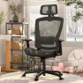 With Headrest, 4D Armrests, Adaptive Lumbar, Multi-tilt, Nylon Base