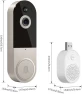 Wireless 1080p Wi-Fi Video Doorbell Camera with Night Vision, Two Way Audio and AI Motion Detection — Video Doorbell, SwagBuzz