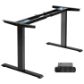 Dual Motor Electric Adjustable Standing Desk Frame — Standing Desk, TopSky