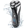 Electric Shaver Rotary Razor Beard Trimmer, Hatteker