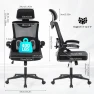 Ergonomic Office Chair with Adjustable Lumbar Support and Headrest — Smart Chairs, Fizzin