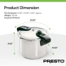 Stainless Steel Pressure Cooker, Presto