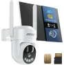 Cellular Security Camera with Solar Power and 360-Day Data — Security Camera, ZDSIOT