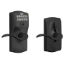 Camelot Keypad Lock with Lever Handle — Smart Lock, SCHLAGE