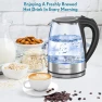 Electric Kettle, No Plastic Contact with Water, Auto Shut-Off, Fast Boil — Electric Kettle, MEGAWISE