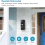 Wireless Video Doorbell Camera with Indoor Receiver — Video Doorbell, MeshSear