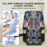 Full Body Zero Gravity Massage Recliner with Auto Modes, LCD, Bluetooth, Foot Massage — Massage Chairs, Real Relax