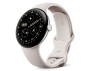 45mm Polished Silver Aluminum Case, Porcelain Active Band, 40-Hour Battery
