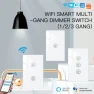 Triple Dimmer Switch for LED Lights — Smart Switch, MOES