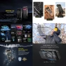 Thumbnail Rugged smartphone, 12GB+256GB, Black — Smartphones, Ulefone