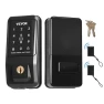 Keyless-Entry Touchpad Electronic Deadbolt, Matte Black — Smart Lock, VEVOR