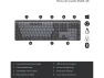 Thumbnail Wireless Keyboard, Graphite — Bluetooth Keyboard, Logitech