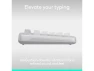 Thumbnail Wireless Mechanical Keyboard, Off-white — Bluetooth Keyboard, Logitech