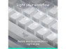 Thumbnail Wireless Mechanical Keyboard, Off-white — Bluetooth Keyboard, Logitech