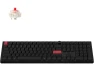 Black; Gateron Red switches