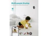 Thumbnail Magnetic Mount Battery-Powered Security Camera — Security Camera, ZUMIMALL