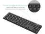 Thumbnail Full-Size Wireless Bluetooth Keyboard — Bluetooth Keyboard, Arteck