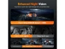 Thumbnail 3-Channel Rear-View Mirror Dash Camera, Version 3 — Dash Cam, WOLFBOX