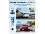 Thumbnail 4K Front and 1080p Rear Dash Camera with 64GB Card — Dash Cam, REDTIGER