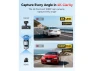 Thumbnail 4K Front and 1080p Rear Dash Camera with 64GB Card — Dash Cam, REDTIGER