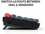 Thumbnail Mechanical Keyboard, Tenkeyless, RGB Backlight — Bluetooth Keyboard, Keychron