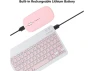 Thumbnail Bluetooth Keyboard and Mouse Combo, Pink — Bluetooth Keyboard, TOOYA