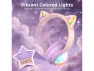 Thumbnail Wireless Headphones with LED Cat Ears — Wireless Earbuds, FosPower