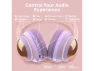 Thumbnail Wireless Headphones with LED Cat Ears — Wireless Earbuds, FosPower