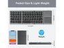 Thumbnail Foldable Bluetooth Keyboard with Touchpad, Space Gray — Bluetooth Keyboard, usbroway