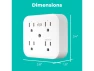 Thumbnail Smart Tap Mini Wall-Mounted Plug Adapter, 2-Pack — Smart Plug, KMC