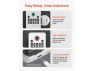 Thumbnail Electronic Biometric Deadbolt Door Lock — Smart Lock, VEVOR