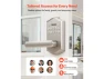 Thumbnail Electronic Lever Door Lock with Handle and Keypad, Satin Nickel — Smart Lock, VEVOR