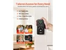 Thumbnail Fingerprint Door Lock, Matte Black — Smart Lock, VEVOR