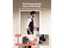 Thumbnail Fingerprint Door Lock, Matte Black — Smart Lock, VEVOR