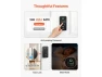 Thumbnail Fingerprint Door Lock, Matte Black — Smart Lock, VEVOR