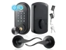 Thumbnail Fingerprint Door Lock Set with Electronic Biometric Deadbolt and Handle — Smart Lock, VEVOR
