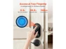 Thumbnail Fingerprint Door Lock Set with Electronic Biometric Deadbolt and Handle — Smart Lock, VEVOR