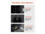 Thumbnail Fingerprint Door Lock — Smart Lock, VEVOR