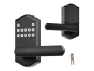 Thumbnail Keyless Entry Electronic Lever Door Lock with Handle and Keypad — Smart Lock, VEVOR