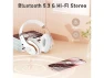 Thumbnail Over-ear Bluetooth headphones, White & Gold — Wireless Earbuds, Generic Logic, Inc.